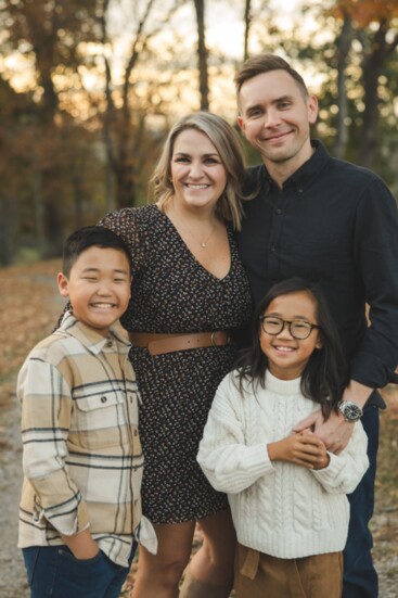 Scott & Rebecca Walker with their children