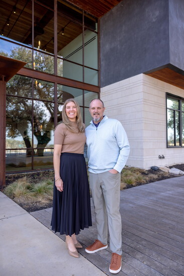 Goosehead Insurance owners, Kyle and Brooke Jones.