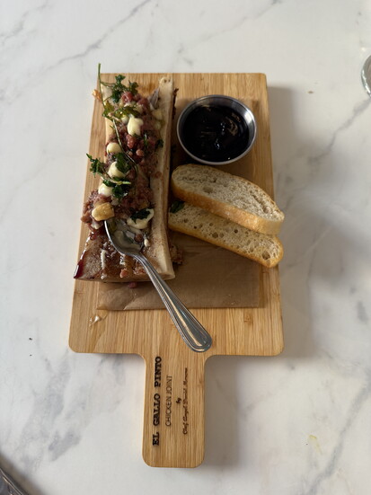 Tuna Crudo at Gallo Pinto