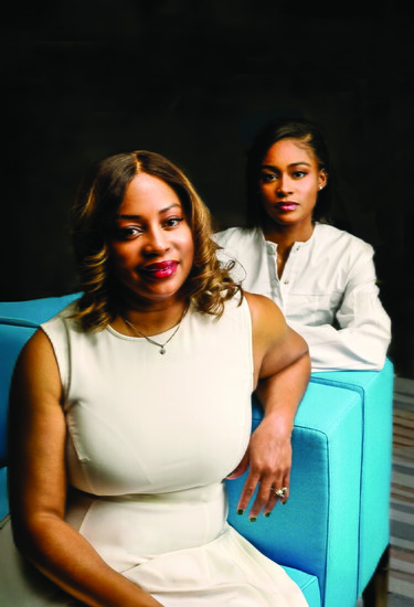 Maria Bland, founder of P.U.R.E. LIP, with her daughter Cameron.
