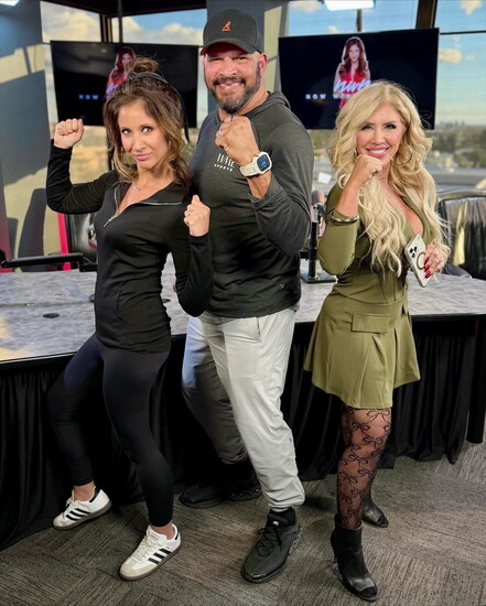 Now with Nadine: Mark Kerr and Francie Alberding