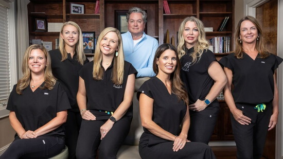 Left to right are Beth Belcher, RN; Natalie McCay, CRNP; Lauren Sharp, RN; Ben Light, MD, FACS; Amber Hepinstall, RN; Shawna Oliver; and Traci Emberton. 