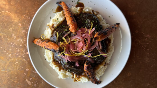 Bison Osso Buco (Photo By: The Cork Tucson)