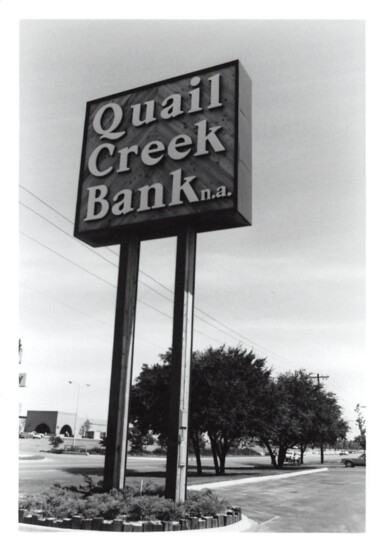 Quail Creek Bank opened for business Dec. 4, 1974, at 12201 N. May Ave., across May from the blossoming neighborhood’s other new attraction, Northpark Mall.