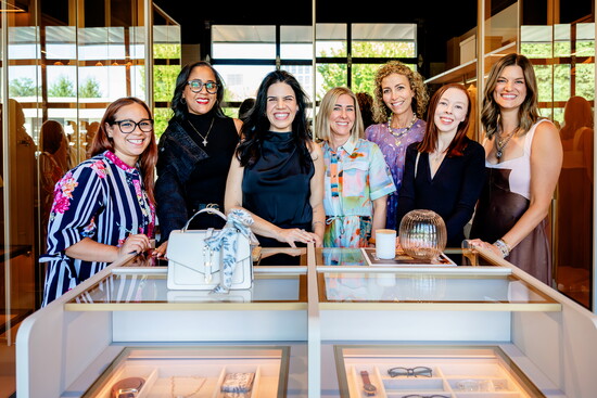 (From left to right) Sharlene Batista of Ethic LLC, Beatriz Chiluisa of BOA Vista Charlotte, Hadley Quisenberry and Kathleen Fox of Perch 