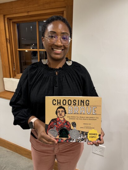 Janelle Washington Illustrated "Choosing Brave: How Mamie Till-Mobley and Emmett Till Sparked the Civil Rights Movement"