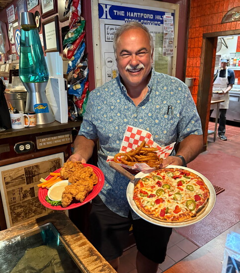 Steven Antonio, owner of Antonio's Restaurant in Simsbury