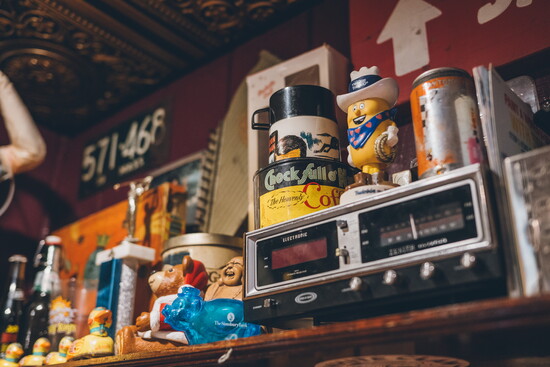 The eclectic collection inside Antonio's Restaurant