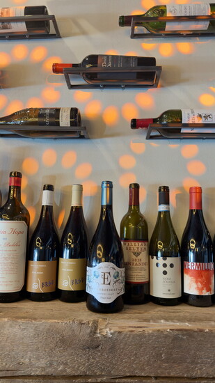 Sommelier-selected premium wines (Photo by Juliann Brown)