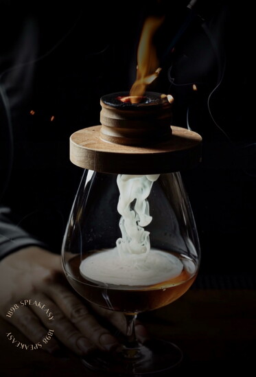 The Smoking Cap (Photo by by 1898 Speakeasy at The Barn Steakhouse)