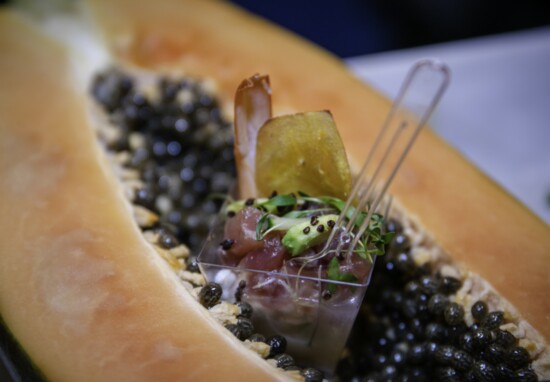Caviar –More than 35 incredible chefs compete for the title Chef of Chefs with delicious bites during The Wine Rendezvous Grand Tasting & Chef Showcase.