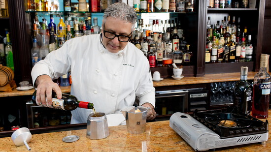 Making of Coffee Vermouth