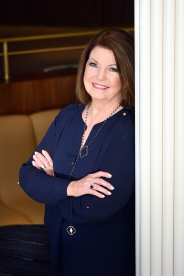 Connie LeFevre, owner of Design House and Fabric House in Houston Design Center. Photo by Al Torres Photography 