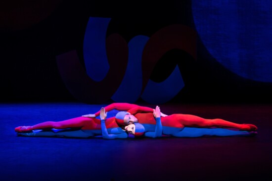 Ricardo Rhodes and Jennifer Hackbarth in Friday’s Child from Jazz Calendar at the Linbury Theatre of London's Royal Opera House.