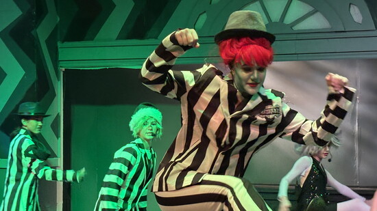 Citadel students channel the bold, quirky spirit of Beetlejuice.