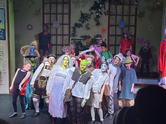 Cast members bring the fairy‑tale fun of Shrek to the stage with big laughs and even bigger heart.
