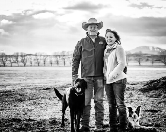 Rex and Karen Hoagland, a multi-generational family cattle operation now managed by their son JD who is CEO of Hoagland Meat