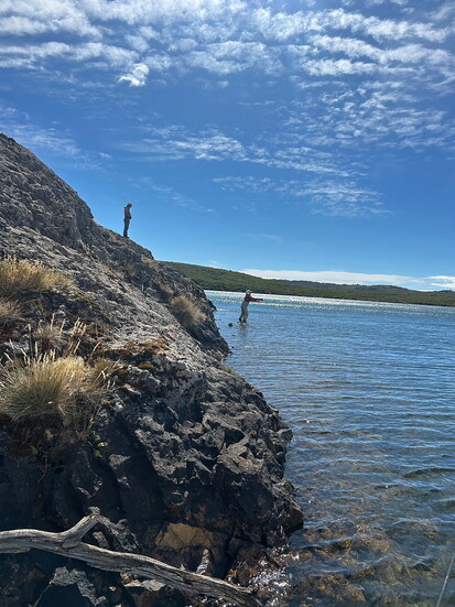 Fishing in Patagonia