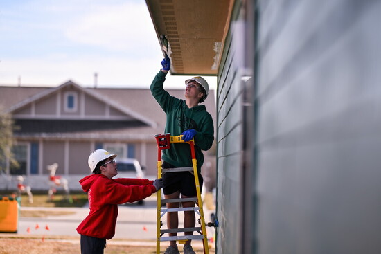 One of the most comprehensive projects students work on is the Habitat Project.