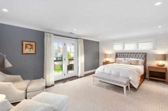 Master bedroom with doors leading to a balcony. (Photo: Virtual 203)