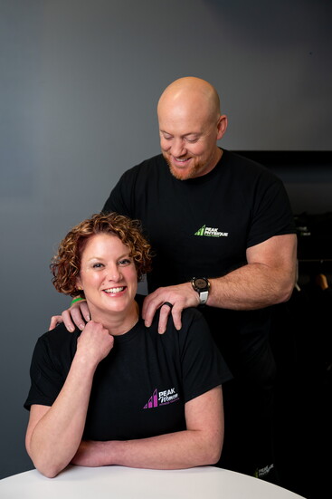 Lissa Pietrykowski and Peak Physique Co-Owner Nick Pietrykowski