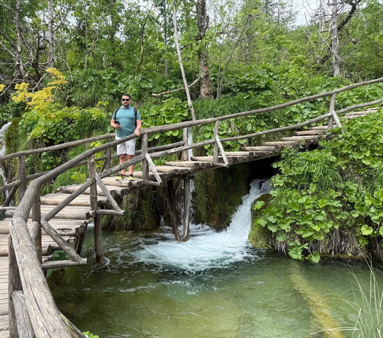 Ohio Regional Partner/Senior Wealth Advisor, Chris Johnson, vacationing in Croatia