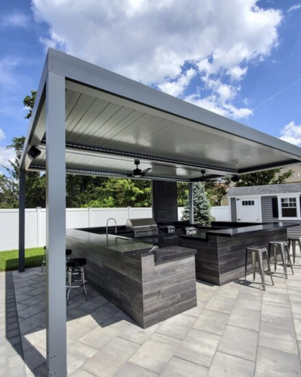  Apollo Louvered Opening Roof Systems make living outdoors more comfortable. From Master Home Remodelers