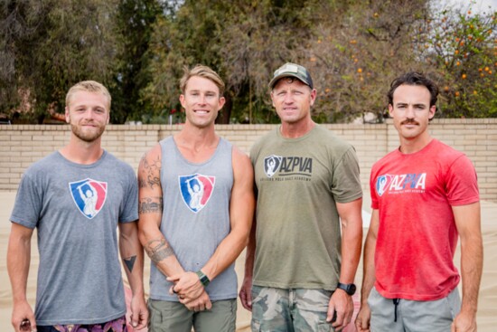 L-R Garrett Starkey, Tray Oates, Dean Starkey, Nathan Hiett