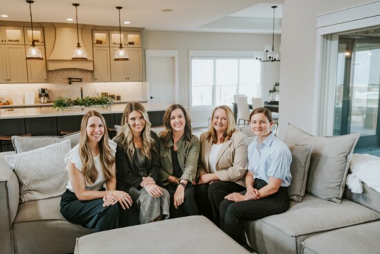 (From left to right): Liz Salsgiver, Lindsey Duke, Amy Keizers, Shelli Anderson, Anna Clow