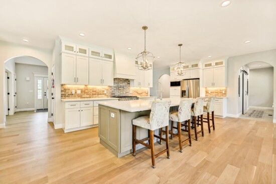 The kitchen of a home recently listed with Dawn Gagliardi recently 