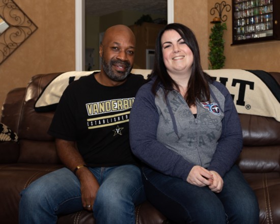 Duane Moore donated a kidney to Crystal Deshotels in 2017.