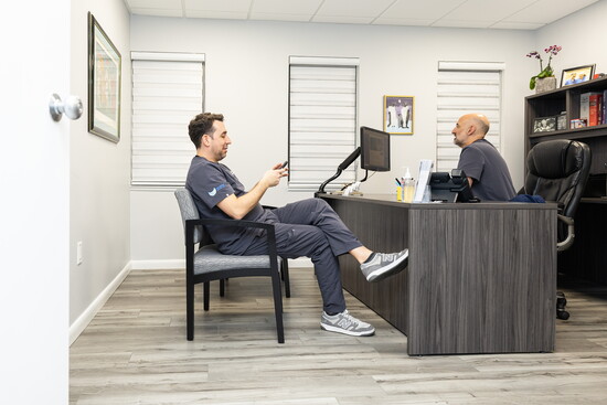 Dr. David Radvinsky and Dr. Farshad Mansouri