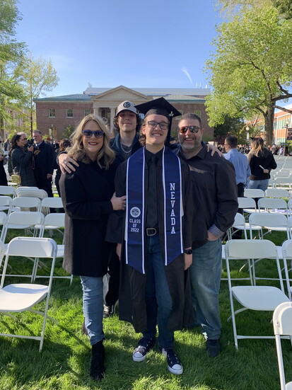 Beth Grundy and her family