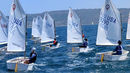 Young sailors compete in the annual Ken Hoover Optimist Regatta, hosted by the KHYF and KHYC. Photo Credit: KHYC