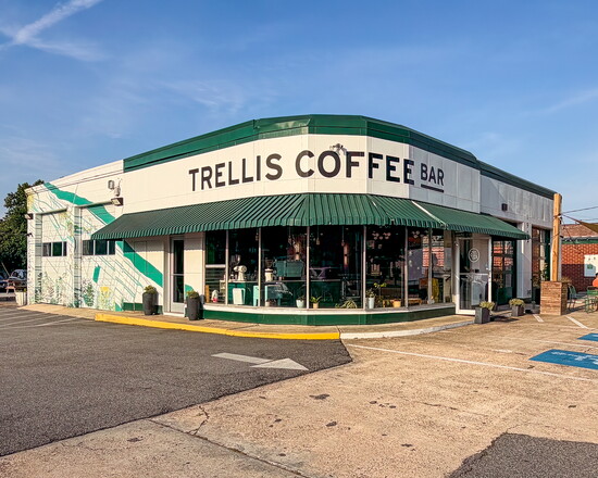 Trellis Coffee Bar was my morning stop for an iced chai and freshly baked pastry.
