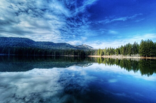 Reflections on Round Lake