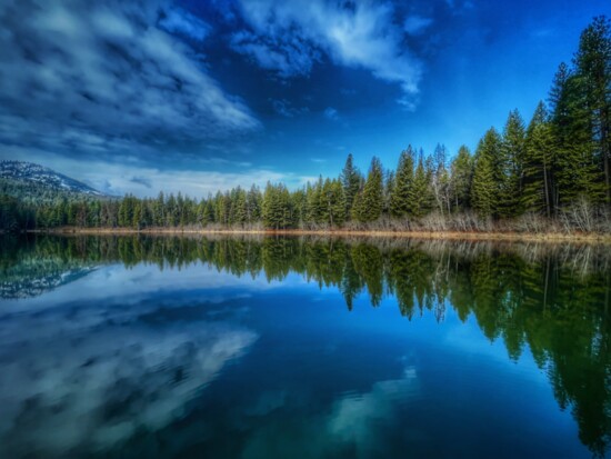 Reflections on Round Lake