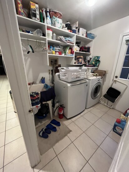 Bridgewater renovation – Before (original laundry room)