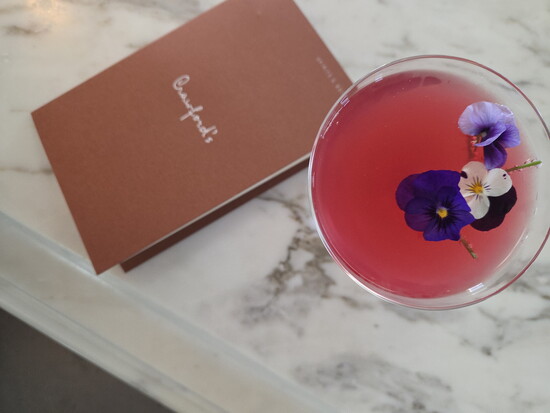 Cocktail at Crawford's. Photo Credit: Jennifer Waldera