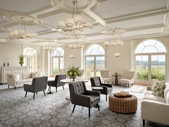 Inside Keswick Hall. Photo Credit: Brandon Barré