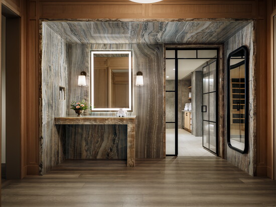 Spa vanity. Photo Credit: Brandon Barré
