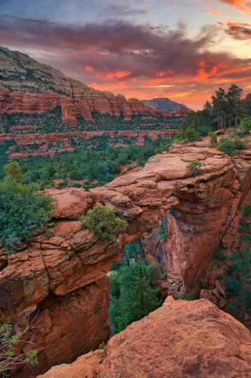 Devil's Bridge is one of the most popular hikes in Sedona. Photo by Goimarac Photography