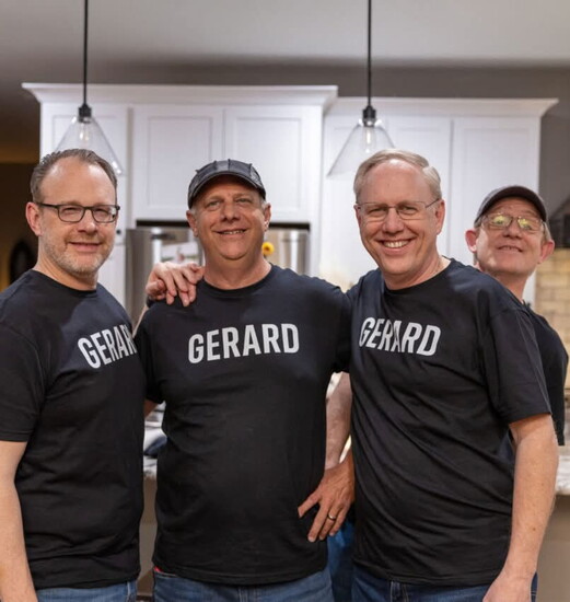 The Three Gearard Brothers… Plus Bob.