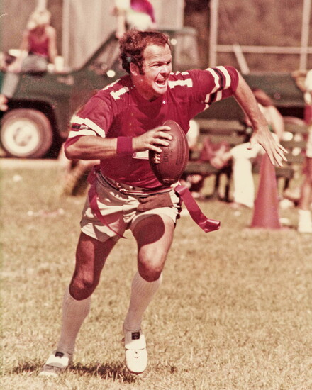 Flag football - Lowell's finest moment.