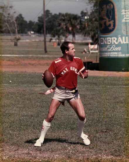 Flag football - Lowell's finest moment.