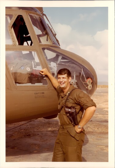 2nd Lieutenant Vietnam Helicopter Pilot in Bill McRae 