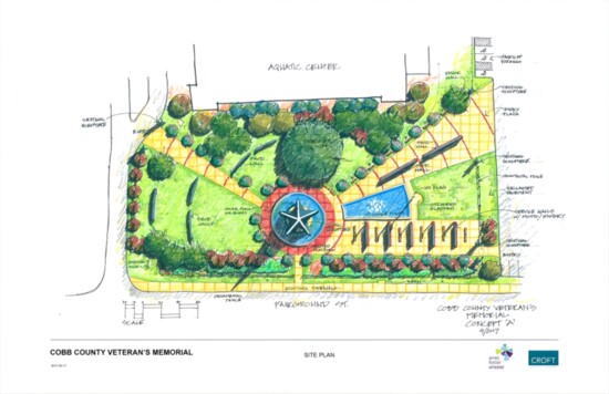 Memorial Design rendering