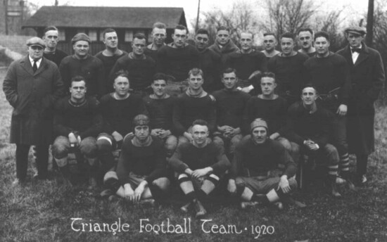 The 1920s Dayton Triangles Team