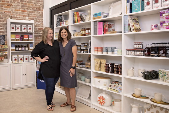 Honeycomb Kitchen Shop owners Melissa Turpin, left, and Dana Smith.