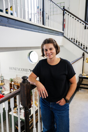 (Credit: Meredith Mashburn Photography) Honeycomb Kitchen Shop co-owner Dana Smith.
